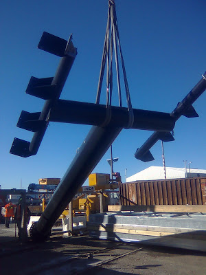 Construction of a new Billboard structure