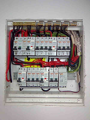 An example of a replacement switchboard